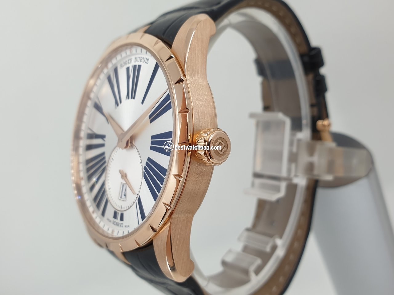 IMG_9081 Roger Dubuis Excalibur Mens watch Unisex Automatic Rose gold DBEX0538 Replica 6