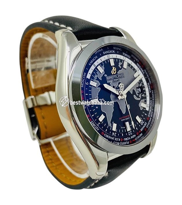IMG_9081 Breitling Galactic Unitime Mens watch Unisex Automatic Steel WB3510U4.BD94.435X.A20BA.1 Replica 6