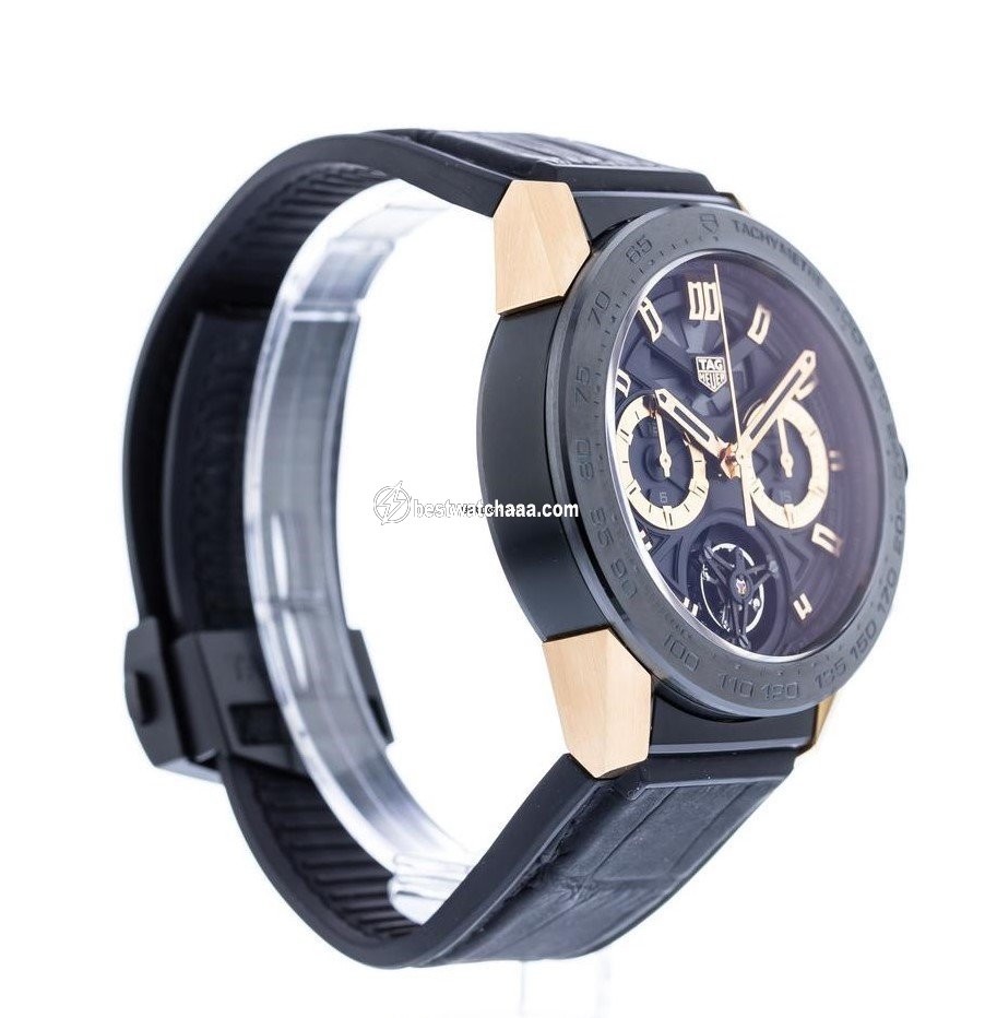 IMG_9081 TAG Heuer Carrera Heuer-02T Mens watch Unisex Automatic Titanium CAR5A5Y.FC6377 Replica 6
