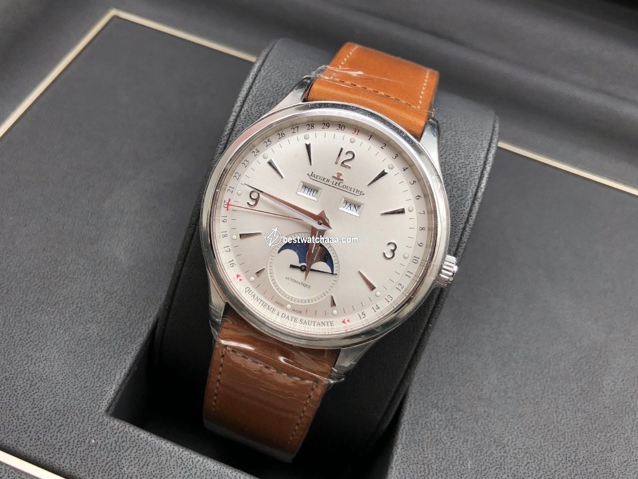 IMG_9081 Jaeger-LeCoultre Master Calendar Mens watch Unisex Automatic Steel Q4148420 Replica 6