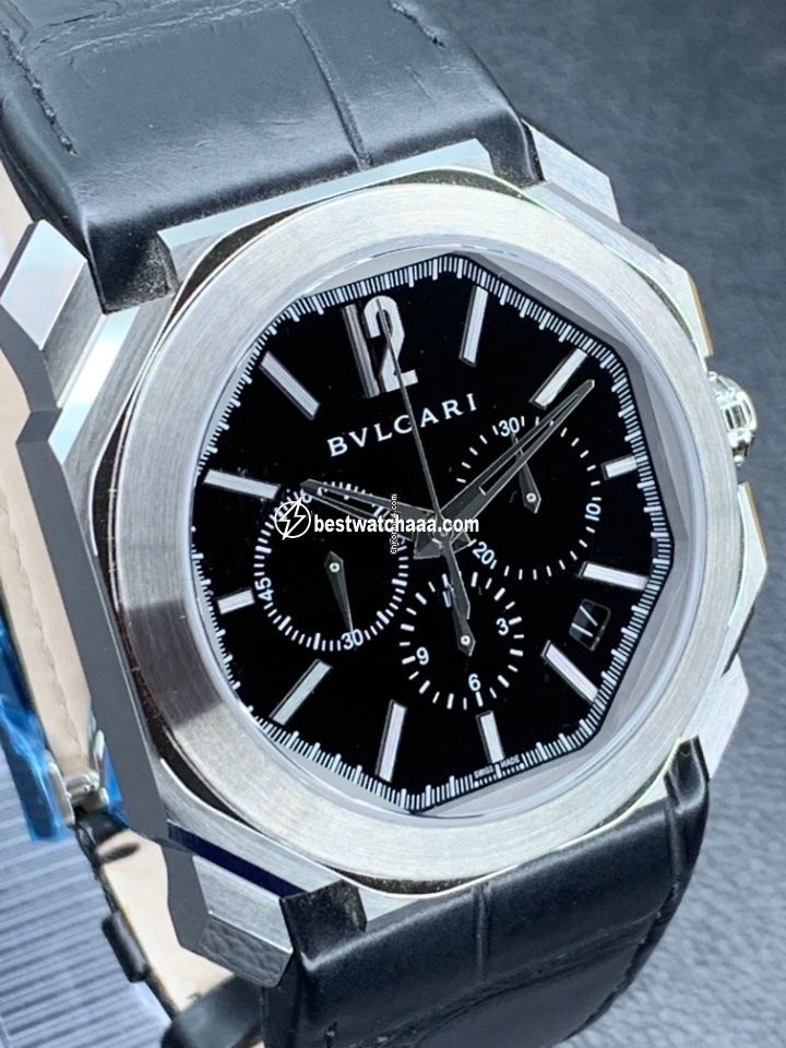IMG_9081 Bulgari Octo Mens watch Unisex Automatic Steel 102103 BGO41BSLDCH Replica 6