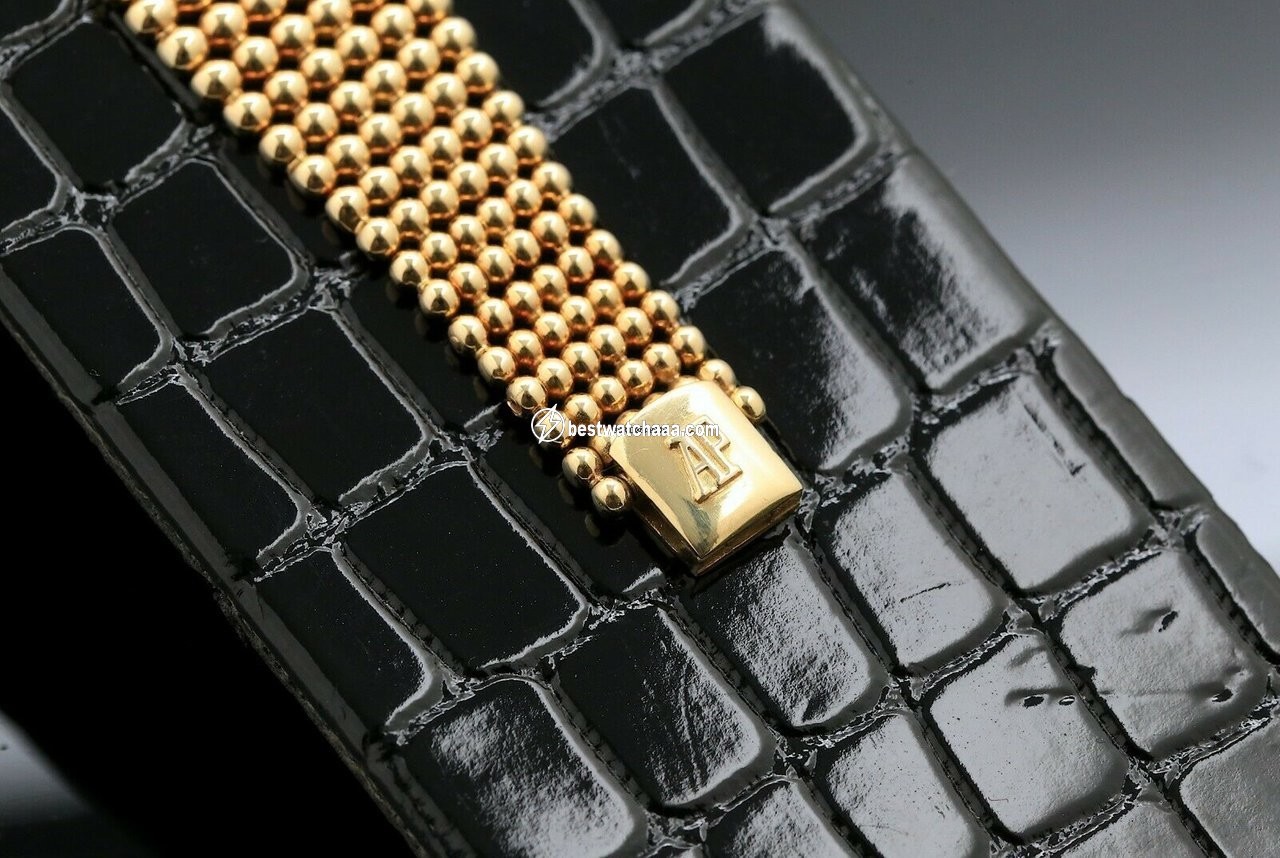 IMG_9081 Audemars Piguet Womens watch Quartz Yellow gold 40990 Replica 6