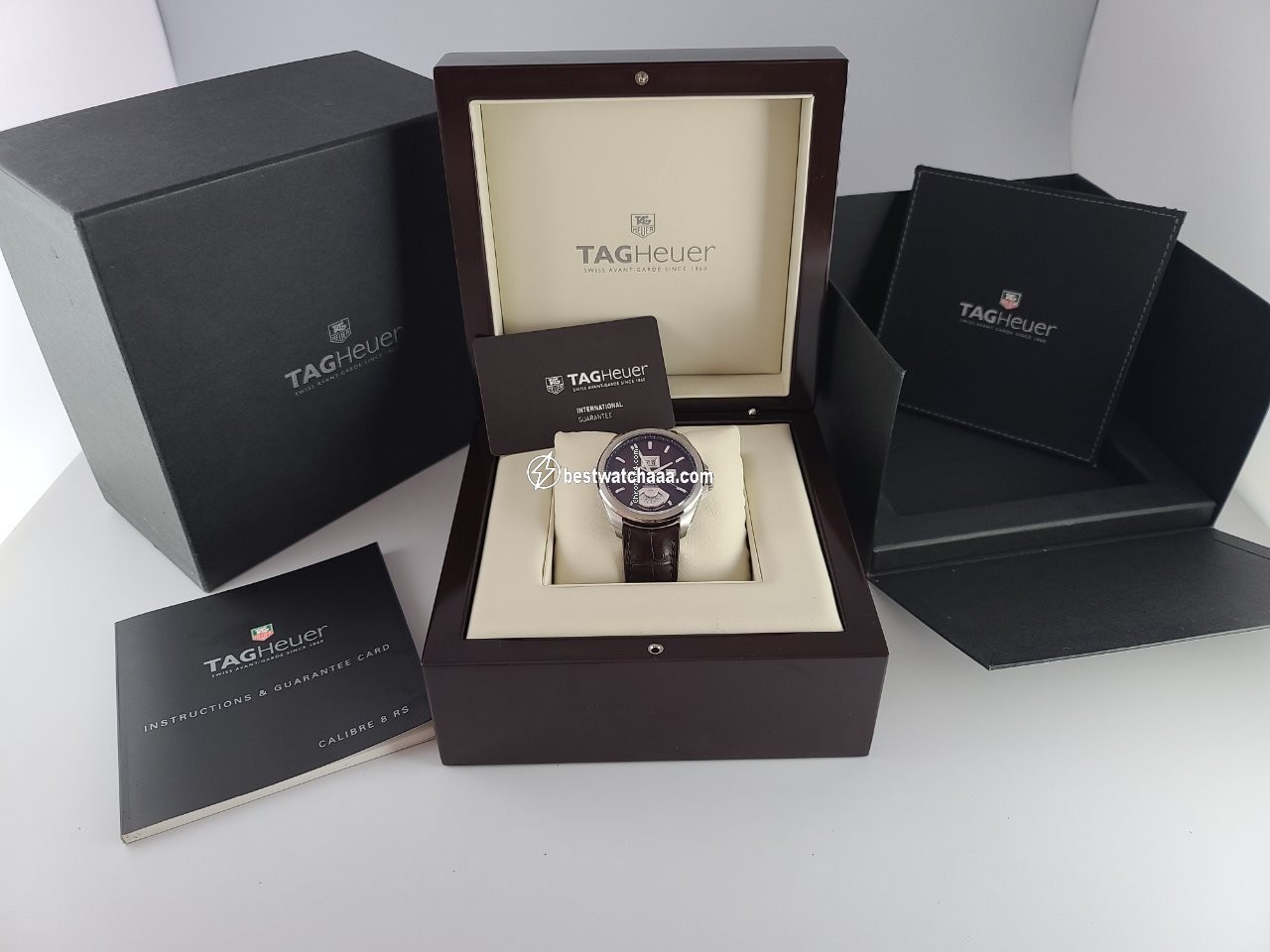 IMG_9081 TAG Heuer Grand Carrera Mens watch Unisex Automatic Steel WAV5113.FC6231 Replica 6