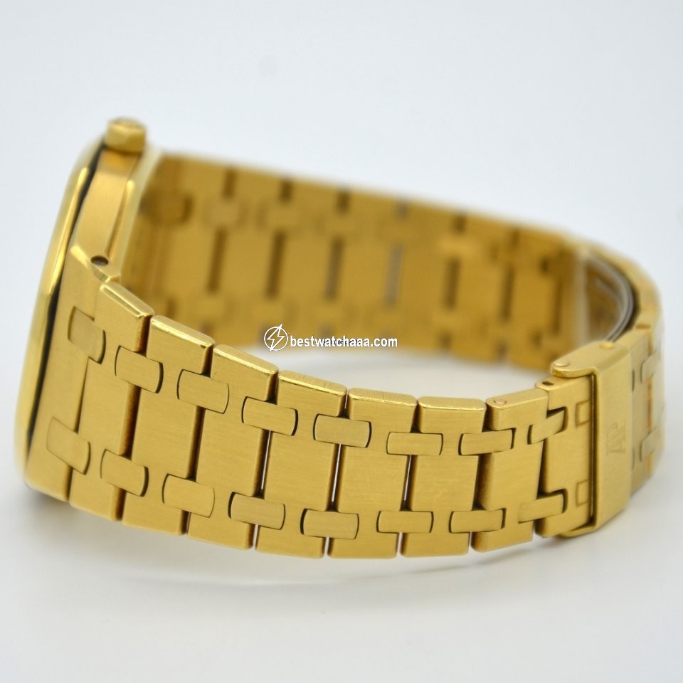 IMG_9081 Audemars Piguet Royal Oak Mens watch Unisex Automatic Yellow gold 4100BA Replica 6