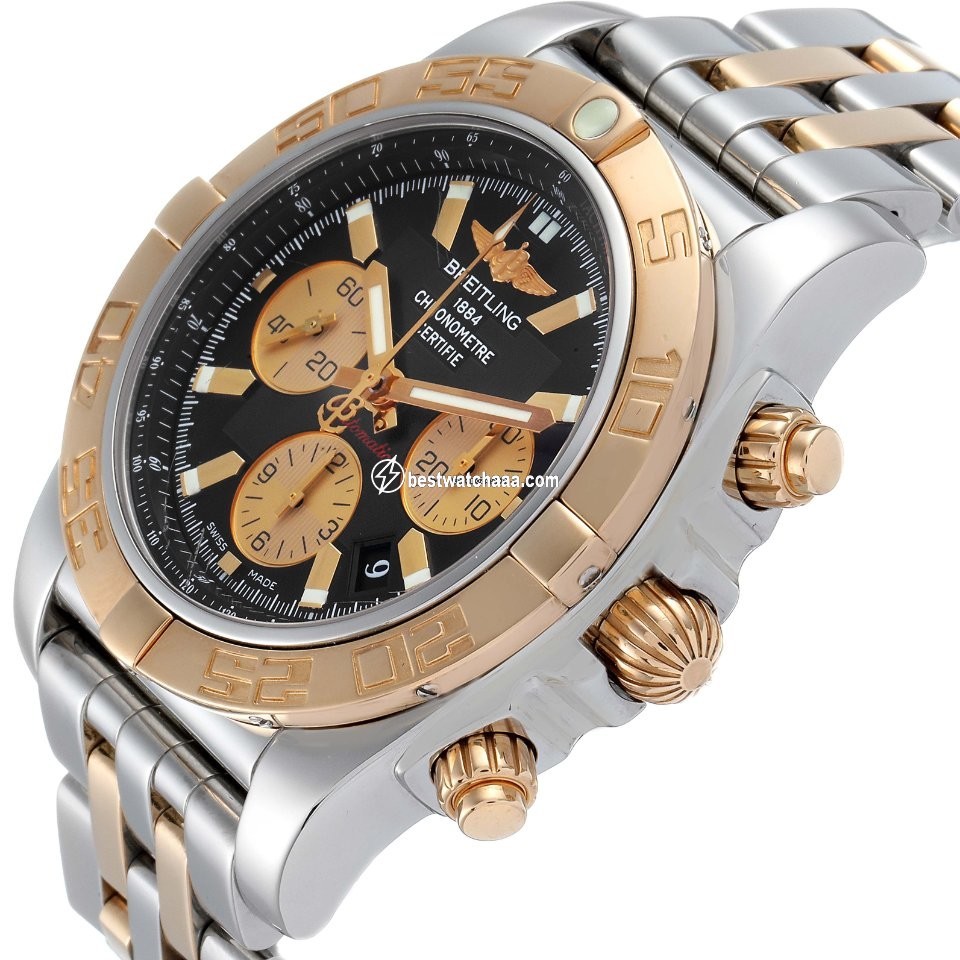 IMG_9081 Breitling Mens watch Unisex Automatic Gold Steel CB011012 Replica 6