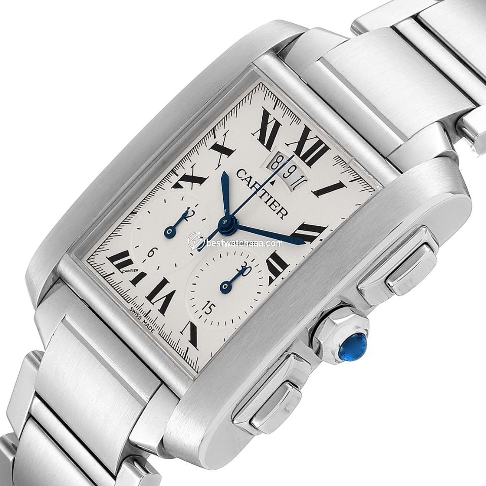 IMG_9081 Cartier Tank Francaise Mens watch Unisex Quartz W51024Q3 Replica 6