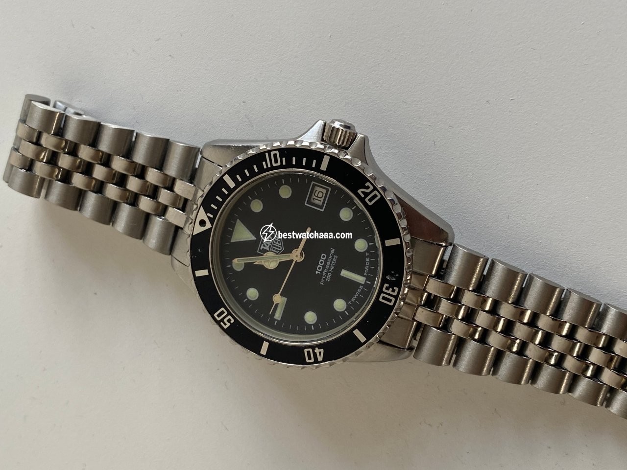 IMG_9081 TAG Heuer Mens watch Unisex Quartz Steel 980.013N Replica 6