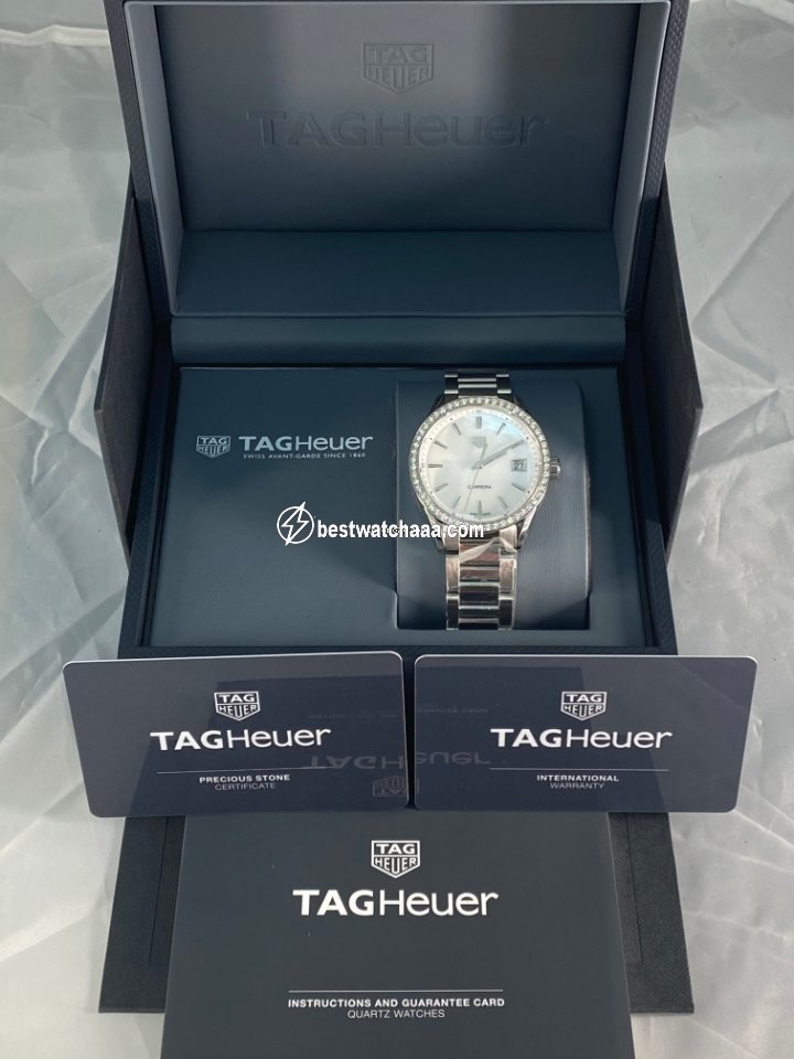 IMG_9081 TAG Heuer Carrera Lady Womens watch Quartz Steel WBK1316.BA0652 Replica 6