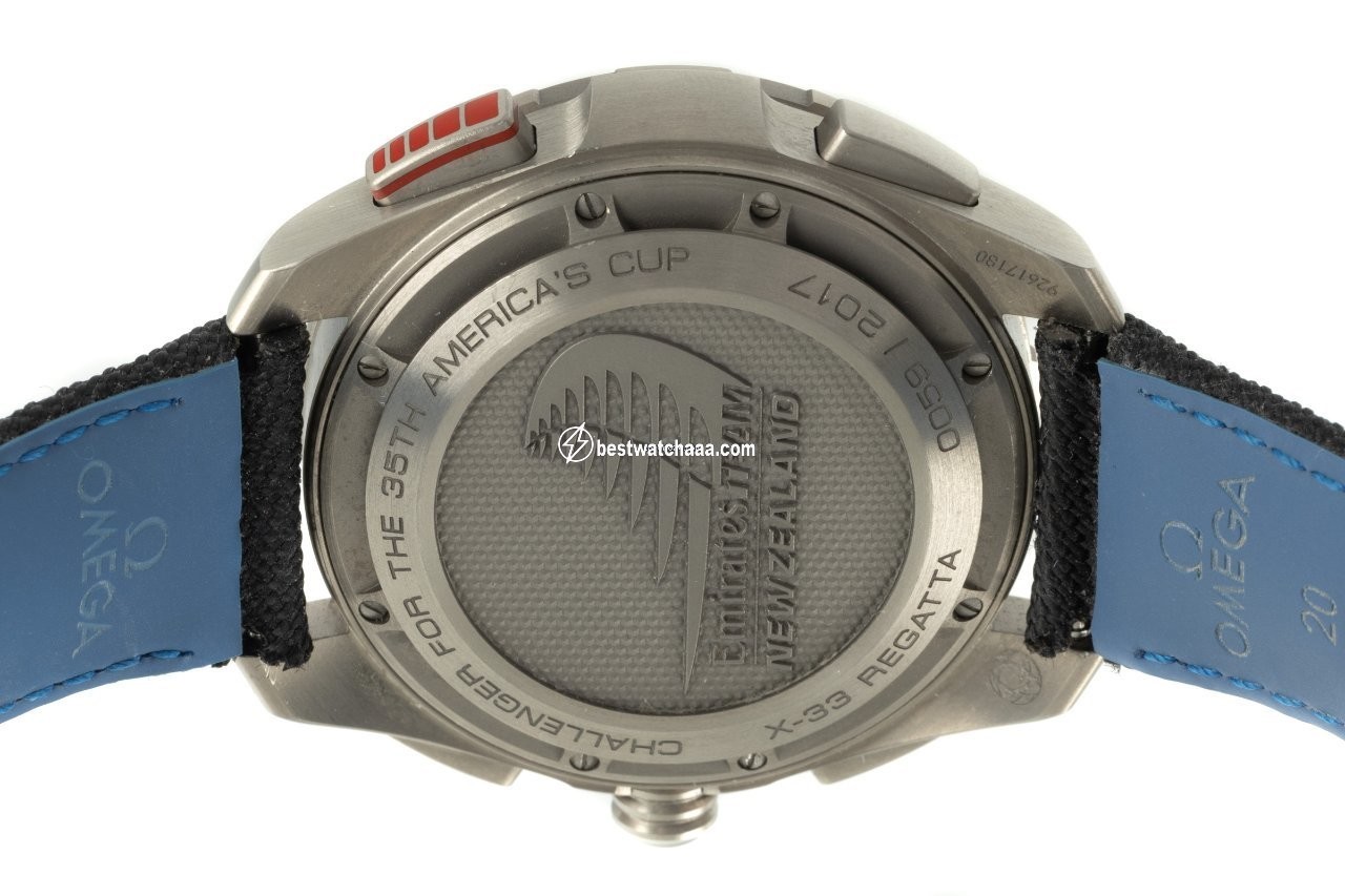 IMG_9081 Omega Speedmaster Skywalker X-33 Mens watch Unisex Quartz Ceramic 318.92.45.79.01.001 Replica 6