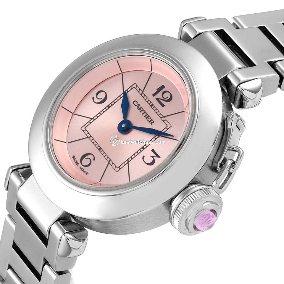 IMG_9081 Cartier Pasha Womens watch Quartz Steel W3140008 Replica 6