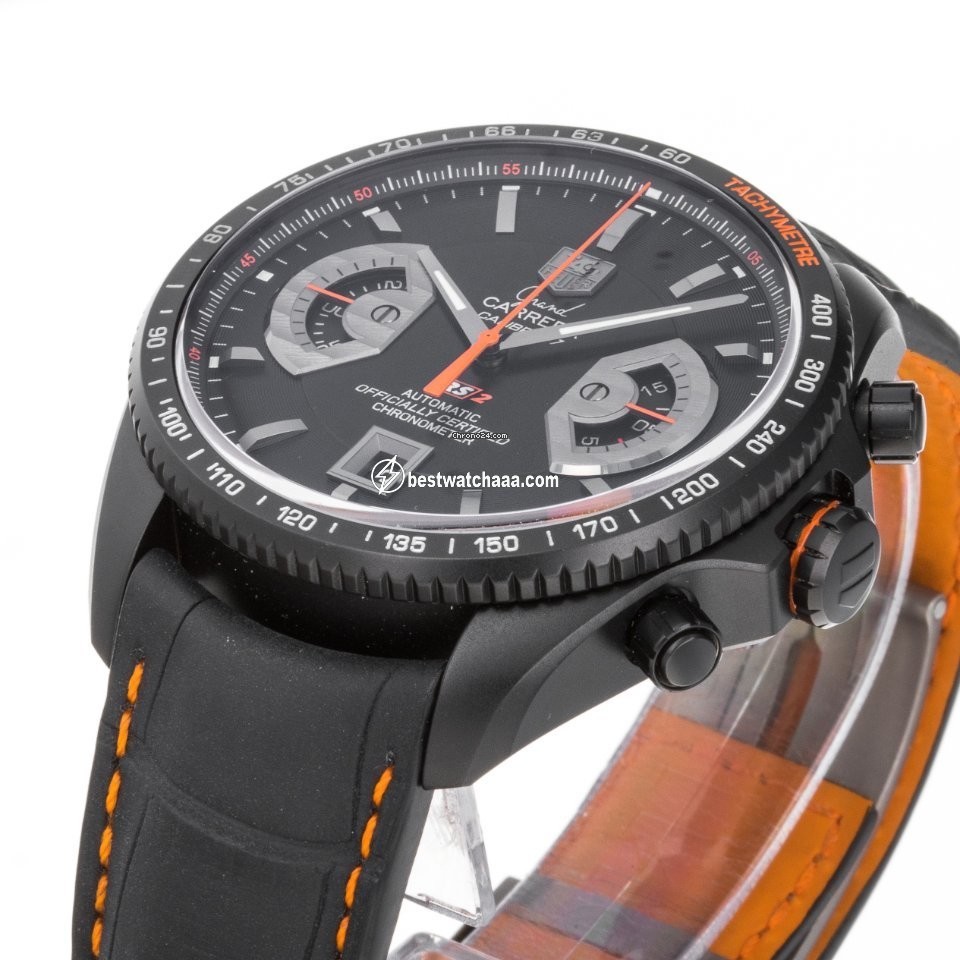 IMG_9081 TAG Heuer Grand Carrera Mens watch Unisex Automatic Titanium CAV518K.FC6268 Replica 6