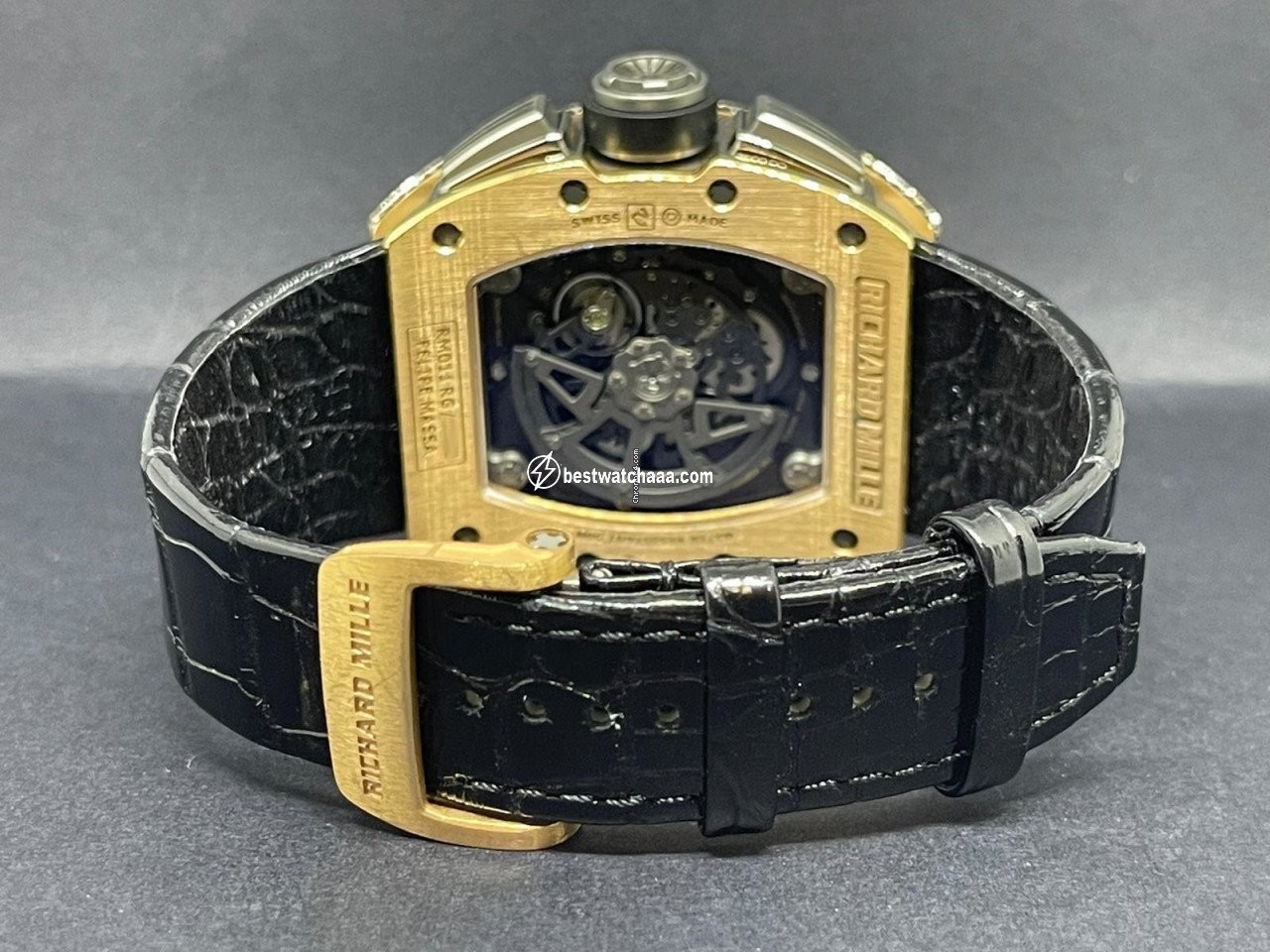 IMG_9081 Richard Mille RM 011 Automatic Rose gold RM011 RG Replica 6
