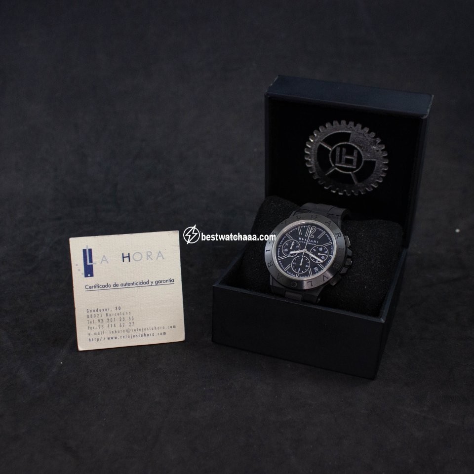 IMG_9081 Bulgari Diagono Mens watch Unisex Automatic Ceramic 102428 DG42BSMCVDCH Replica 6