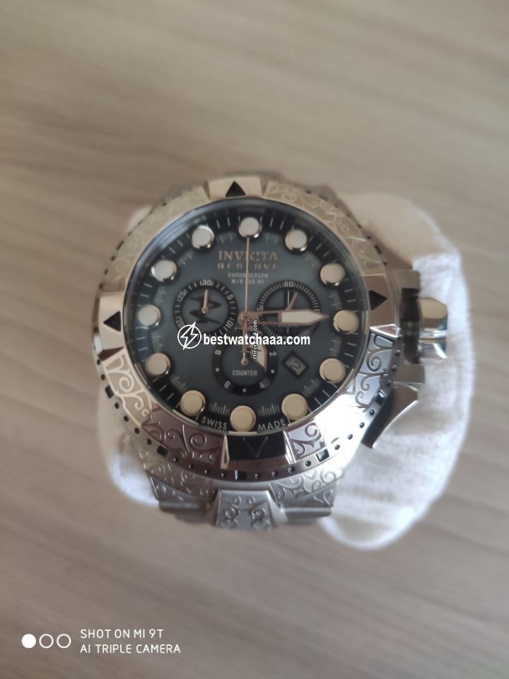 IMG_9081 Invicta Mens watch Unisex Quartz Steel 17858 Replica 6