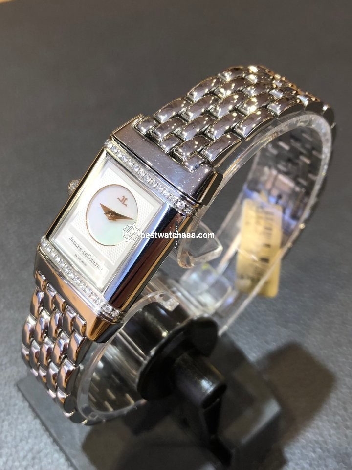 IMG_9081 Jaeger-LeCoultre Reverso Duetto Womens watch Manual winding Steel 266.8.44 Replica 6