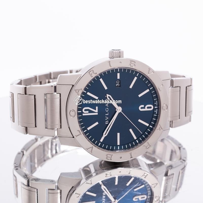 IMG_9081 Bulgari Bulgari Mens watch Unisex Automatic Steel Bb41c3ssd Replica 6