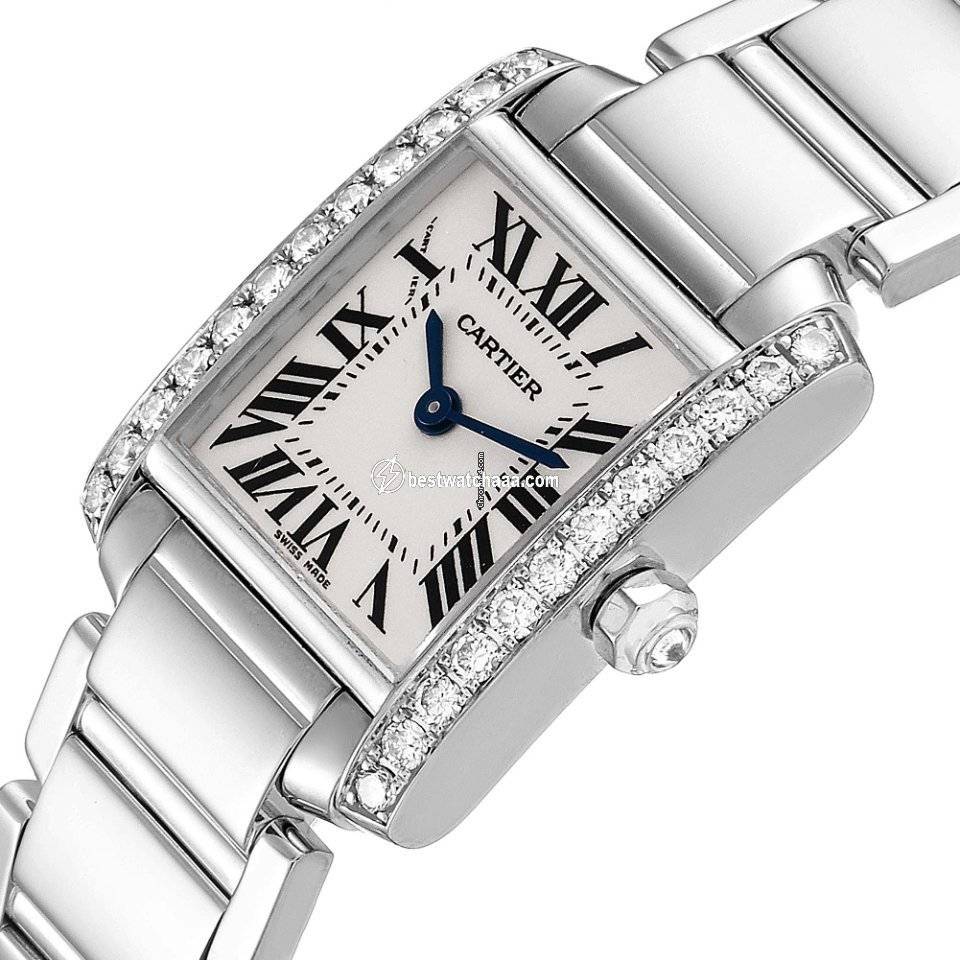IMG_9081 Cartier Tank Francaise Womens watch Quartz WE1002S3 Replica 6