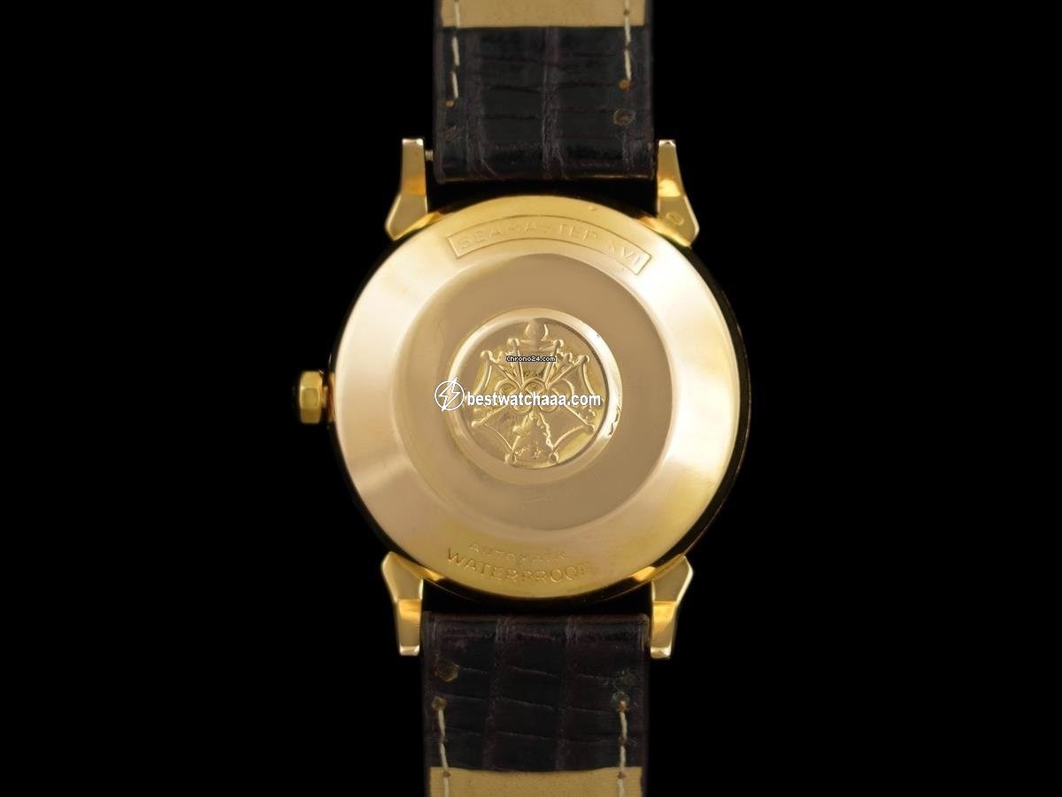 IMG_9081 Omega Seamaster Mens watch Unisex Automatic Rose gold 8060 Replica 6