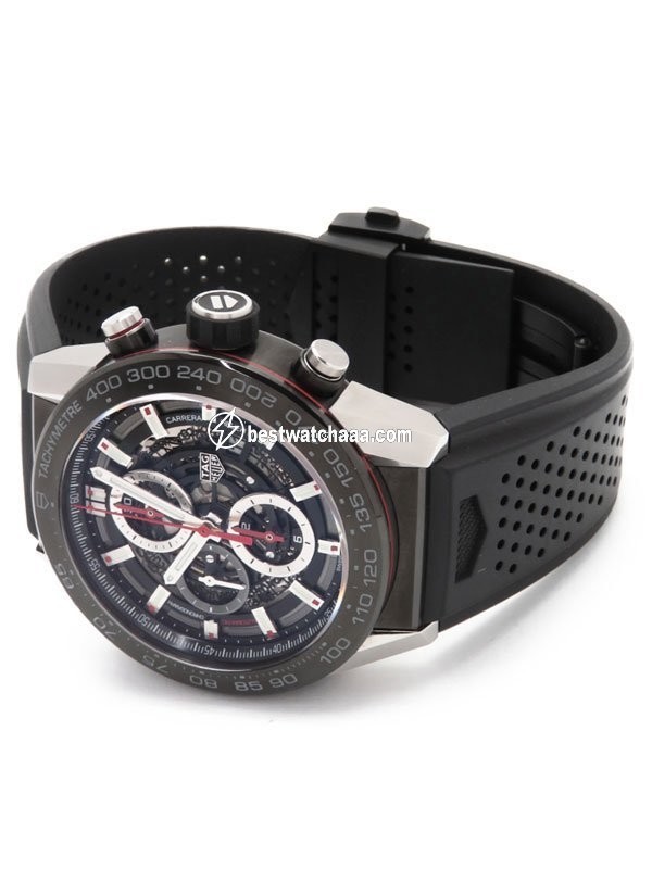 IMG_9081 TAG Heuer Carrera Calibre HEUER 01 Mens watch Unisex Automatic Steel CAR201V.FT6087 Replica 6