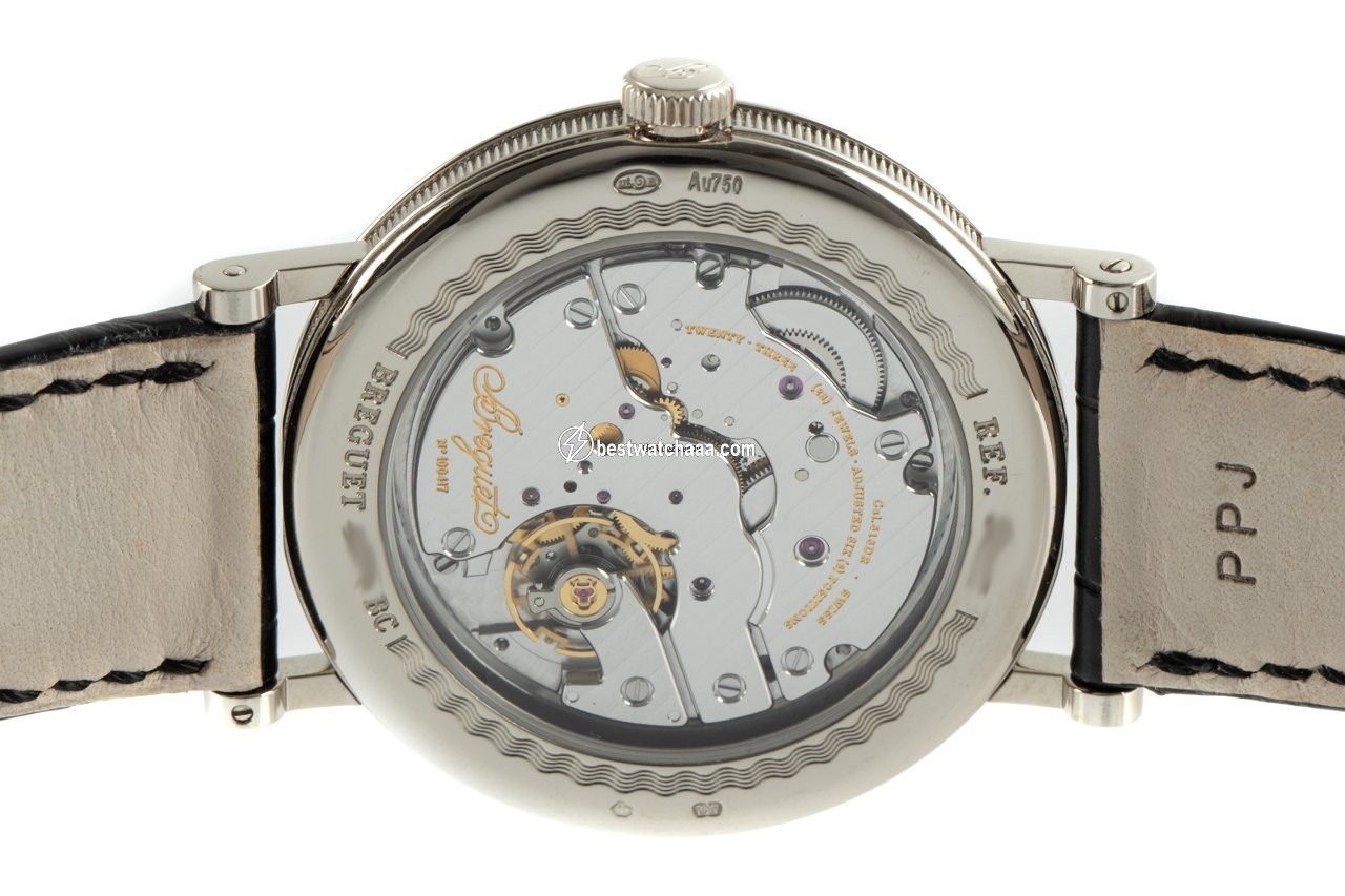 IMG_9081 Breguet Classique Mens watch Unisex Manual winding White gold 5277BB129V6 Replica 6