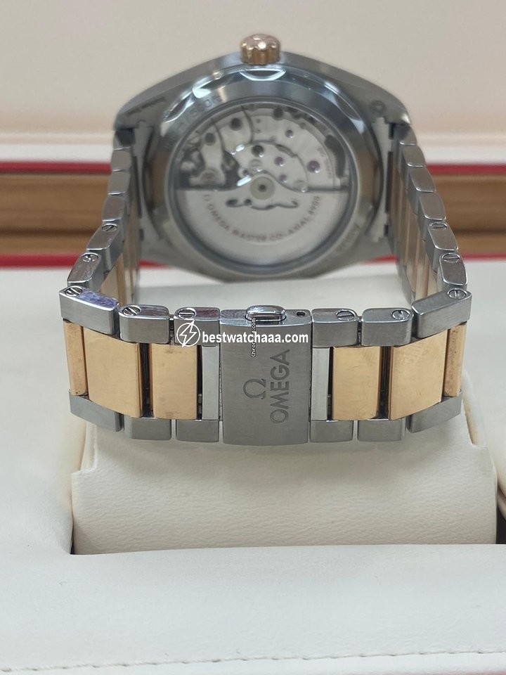 IMG_9081 Omega Seamaster Aqua Terra Mens watch Unisex Automatic Gold Steel 220.20.41.21.06.001 Replica 6