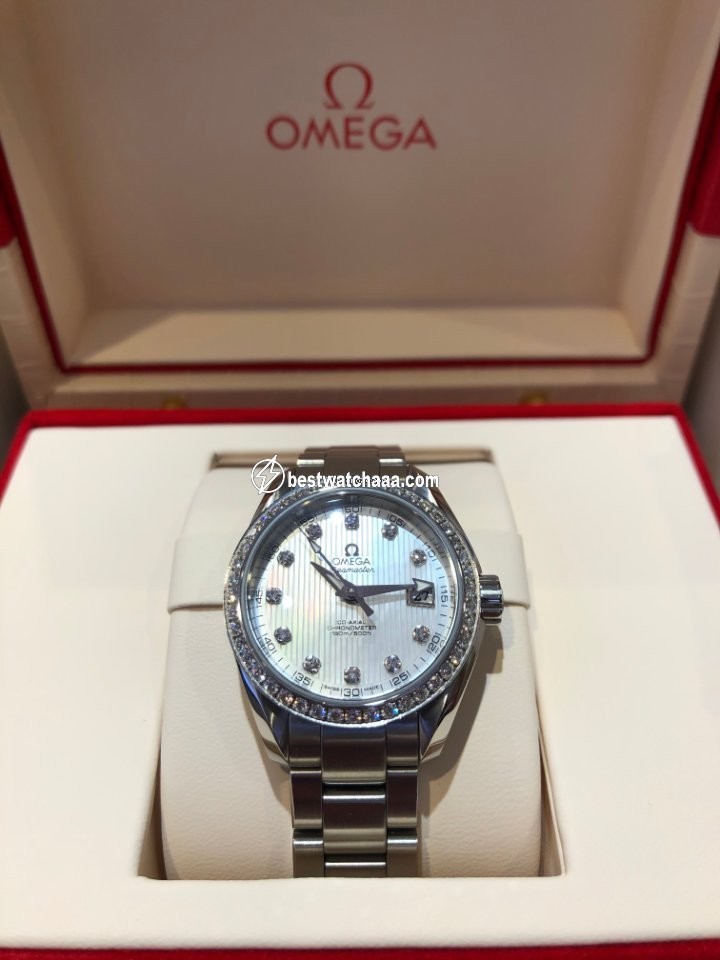 IMG_9081 Omega Seamaster Aqua Terra Womens watch Automatic Steel 231.15.30.20.55.001 Replica 6