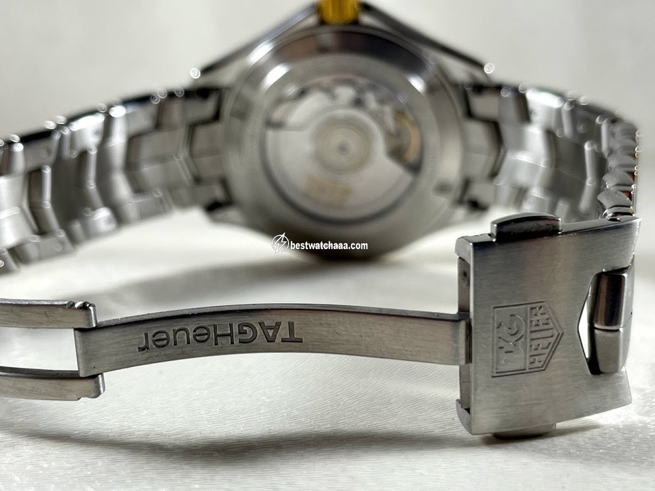 IMG_9081 TAG Heuer Link Calibre 6 Gold Steel wat2150.bb0953 Replica 6