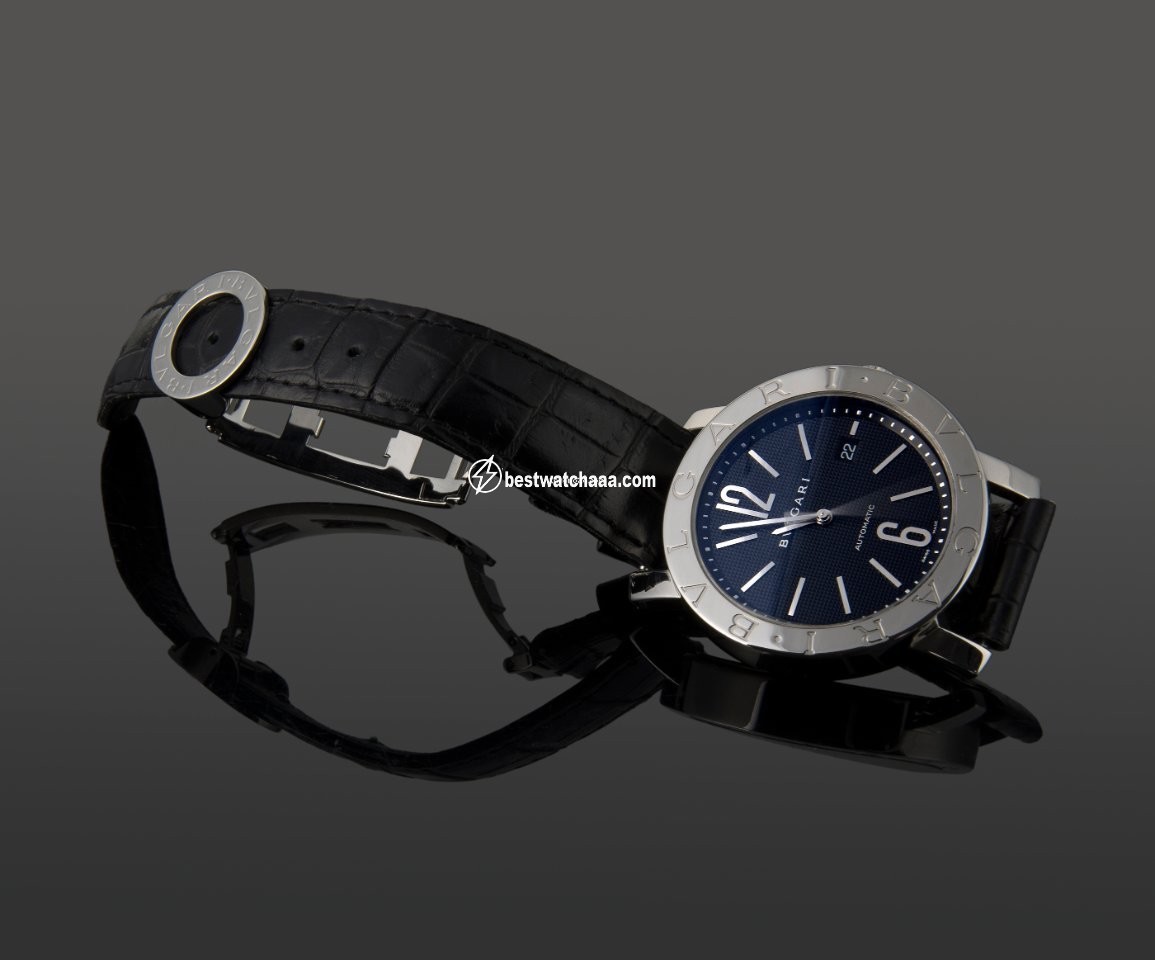 IMG_9081 Bulgari Bulgari Mens watch Unisex Automatic Steel BB42SL AUTO Replica 6