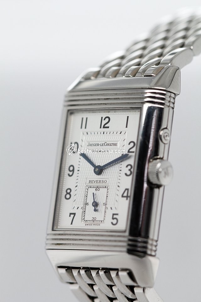 IMG_9081 Jaeger-LeCoultre Reverso Mens watch Unisex Manual winding Steel 270.840.544 Replica 6