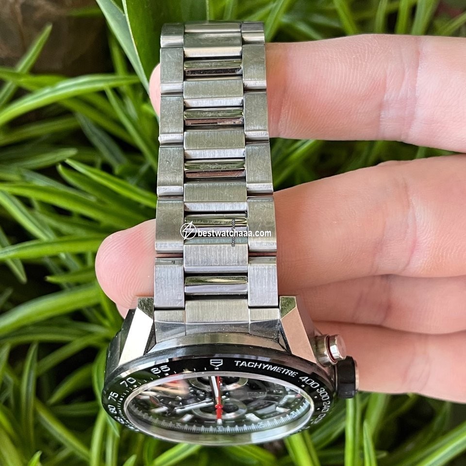 IMG_9081 TAG Heuer Carrera Calibre HEUER 01 Mens watch Unisex Automatic Steel CAR2A1W-0 Replica 6