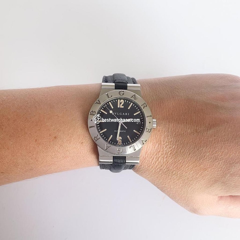 IMG_9081 Bulgari Diagono Mens watch Unisex Automatic Steel LC 35 S Replica 6