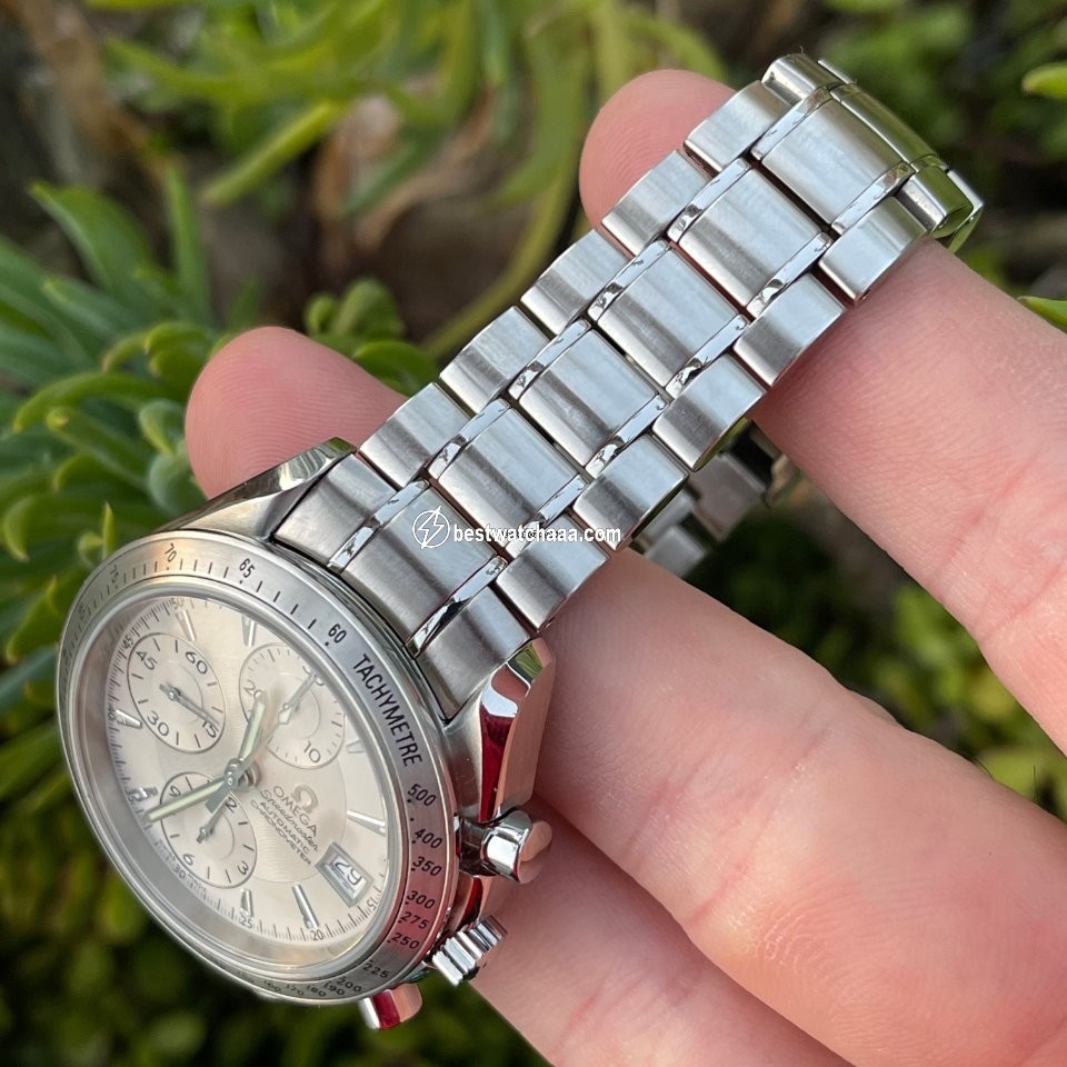 IMG_9081 Omega Speedmaster Date Mens watch Unisex Automatic Steel 32113000 Replica 6