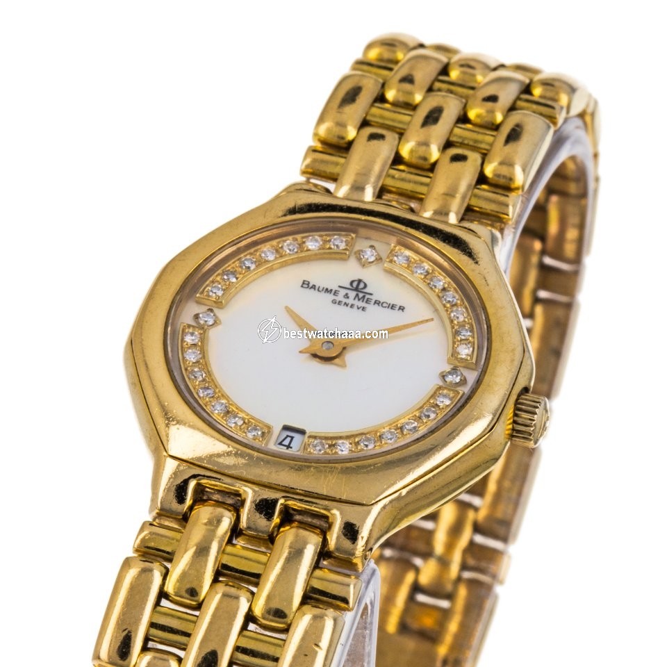 IMG_9081 Baume & Mercier Classima Womens watch Quartz Yellow gold 16759.9 Replica 6