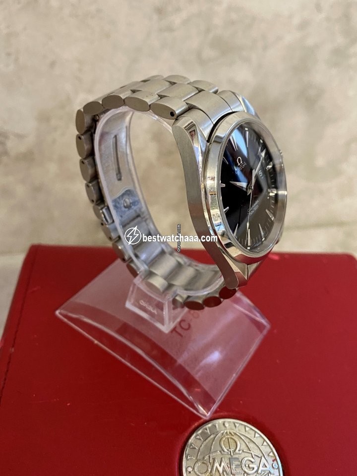 IMG_9081 Omega Seamaster Aqua Terra Mens watch Unisex Quartz Steel 2517.50.00 Replica 6