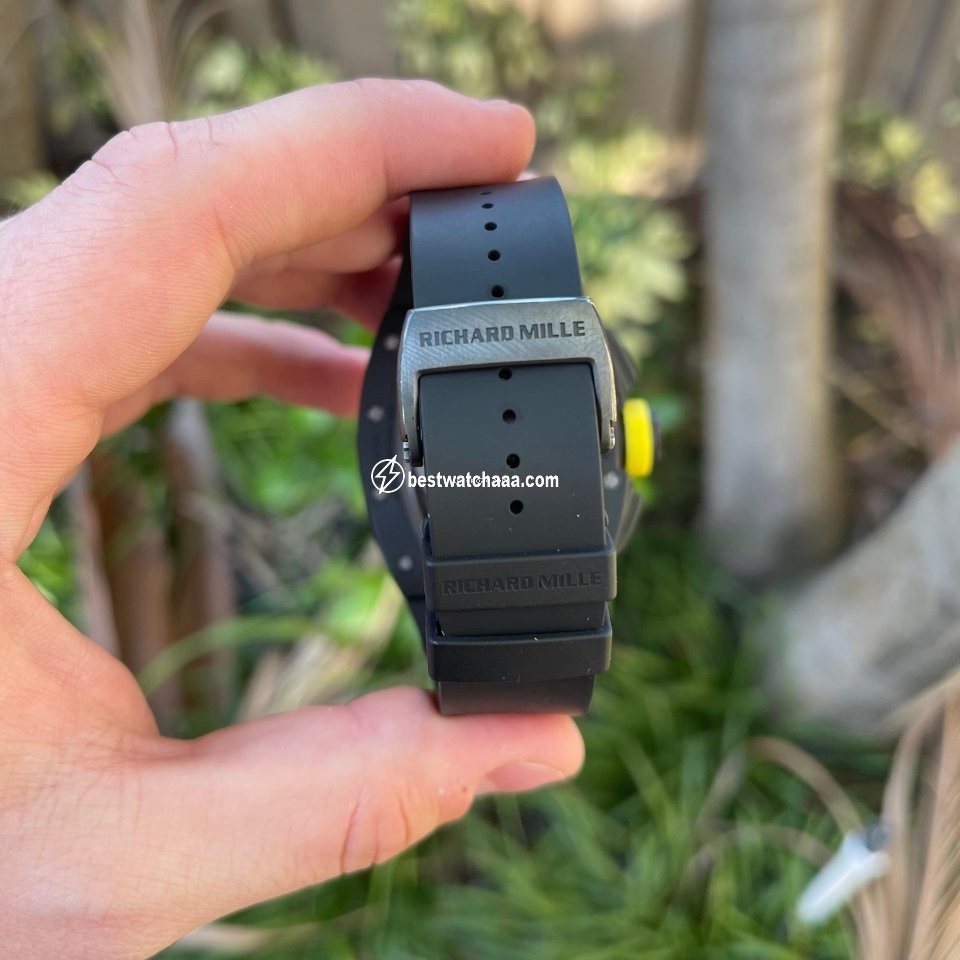IMG_9081 Richard Mille RM 011 Carbon RM011 AL CA Replica 6