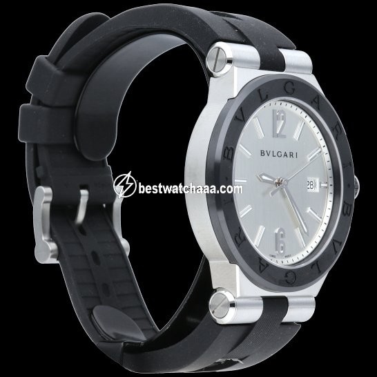 IMG_9081 Bulgari Diagono Mens watch Unisex Automatic Steel DG 42 SC Replica 6