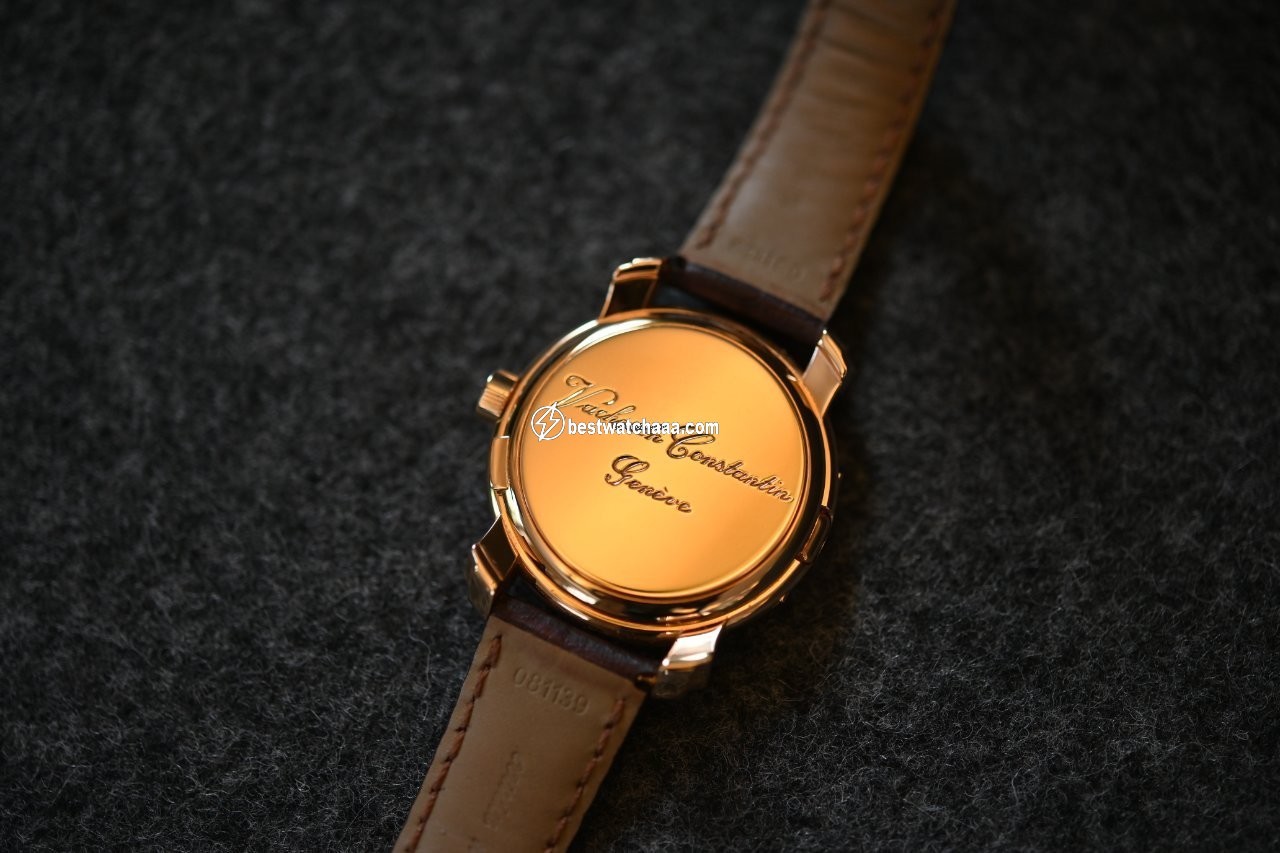 IMG_9081 Vacheron Constantin Malte Mens watch Unisex Automatic Rose gold 47031 000R Replica 6