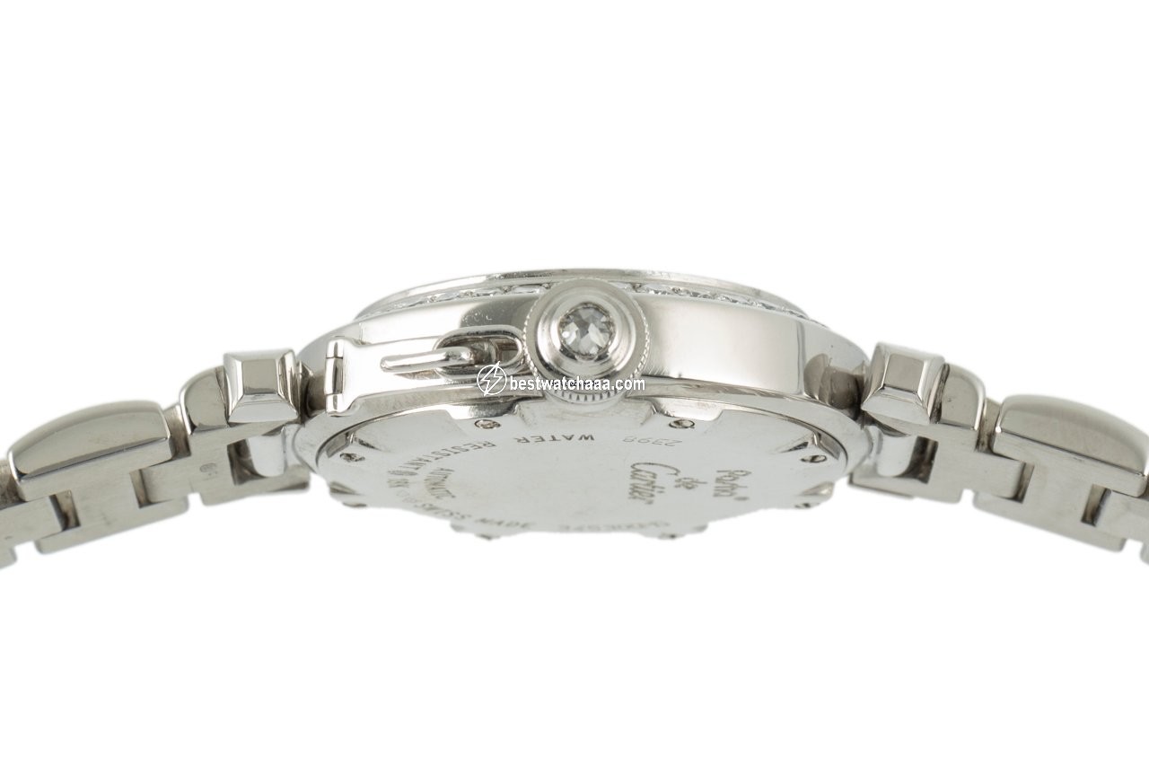IMG_9081 Cartier Pasha Womens watch Automatic White gold 2398 Replica 6