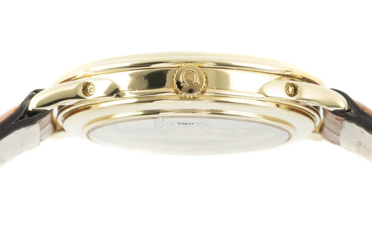 IMG_9081 Omega Mens watch Unisex Automatic Yellow gold 156.003 Replica 6
