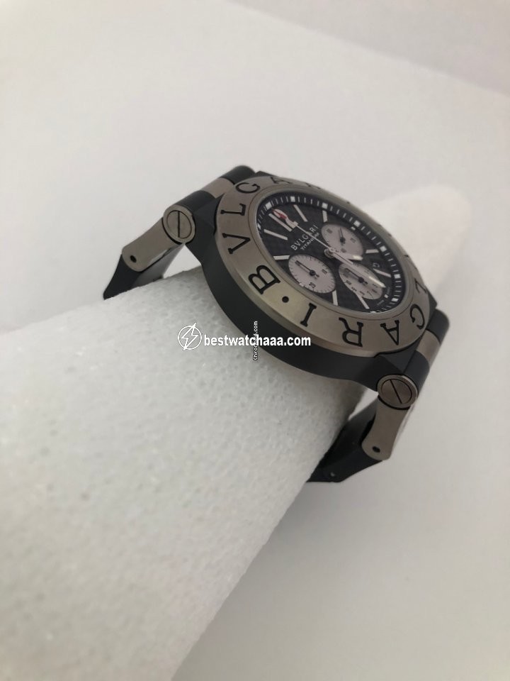 IMG_9081 Bulgari Diagono Mens watch Unisex Automatic L1687 Replica 6