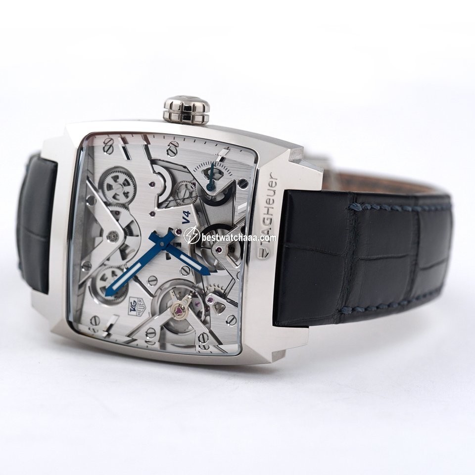 IMG_9081 TAG Heuer Monaco V4 Mens watch Unisex Automatic Platinum WAW2170.FC6261 Replica 6