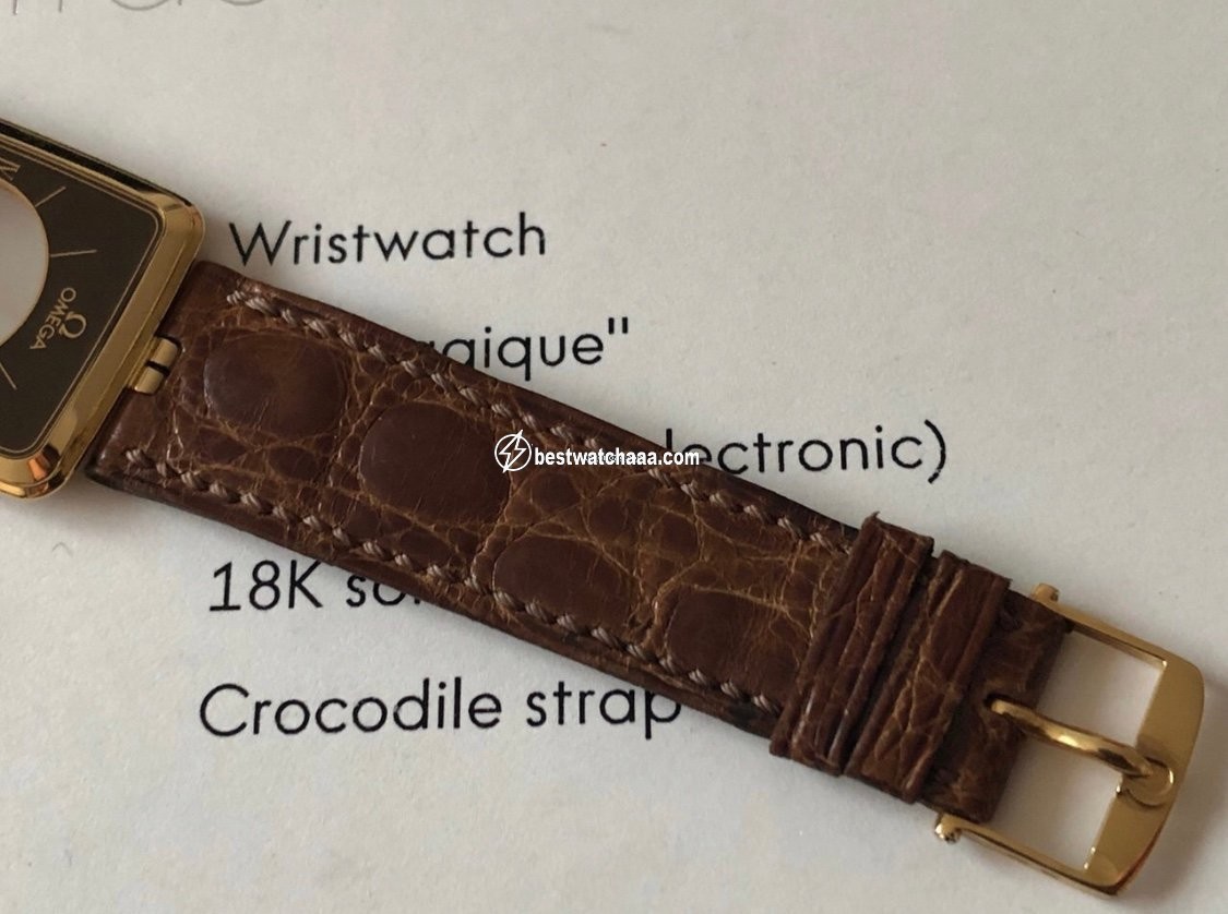 IMG_9081 Omega Mens watch Unisex Quartz Yellow gold BA 191.8523 Z Replica 6