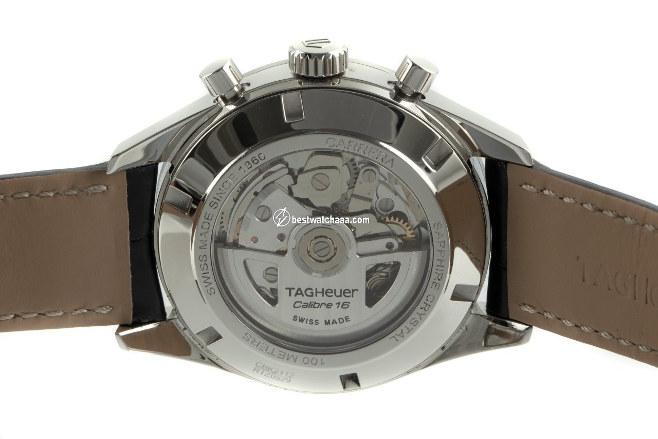 IMG_9081 TAG Heuer Carrera Calibre 16 Mens watch Unisex Automatic Steel CBK2112 Replica 6