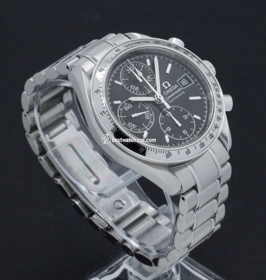 IMG_9081 Omega Speedmaster Date Mens watch Unisex Automatic Steel 3513.50 Replica 6