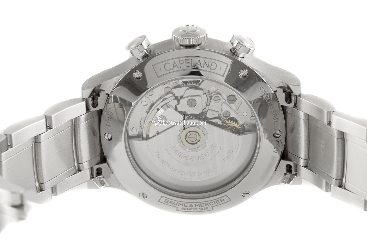 IMG_9081 Baume & Mercier Capeland Mens watch Unisex Automatic Steel 65726 Replica 6