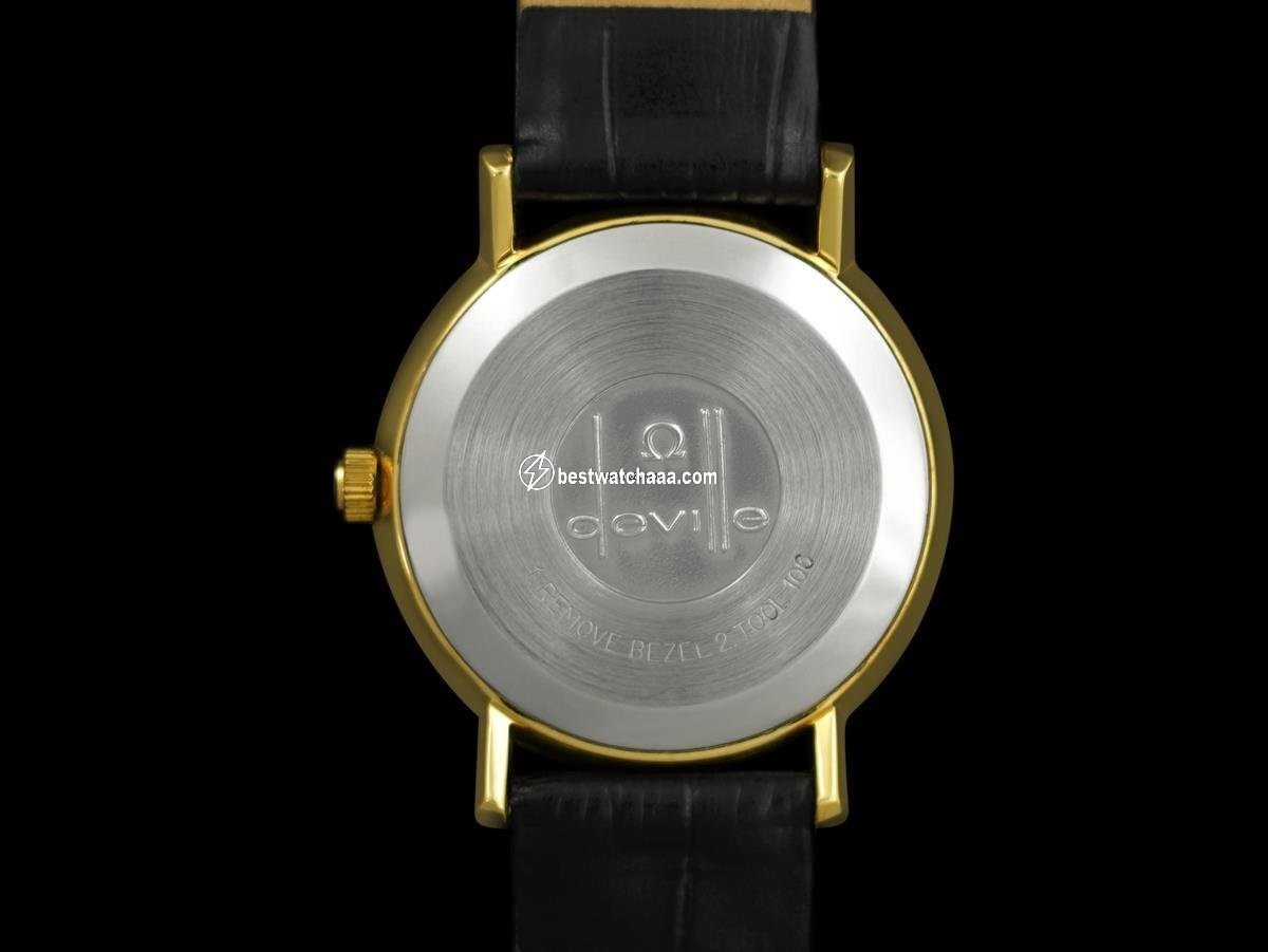 IMG_9081 Omega De Ville Mens watch Unisex Automatic Gold Steel 7682 Replica 6