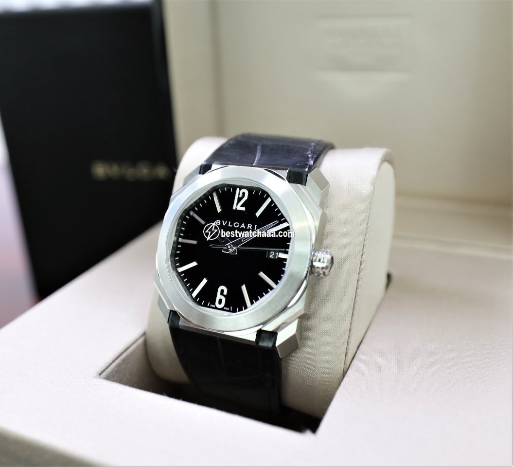 IMG_9081 Bulgari Octo Mens watch Unisex Automatic Steel 102121 BGO38BSLD Replica 6