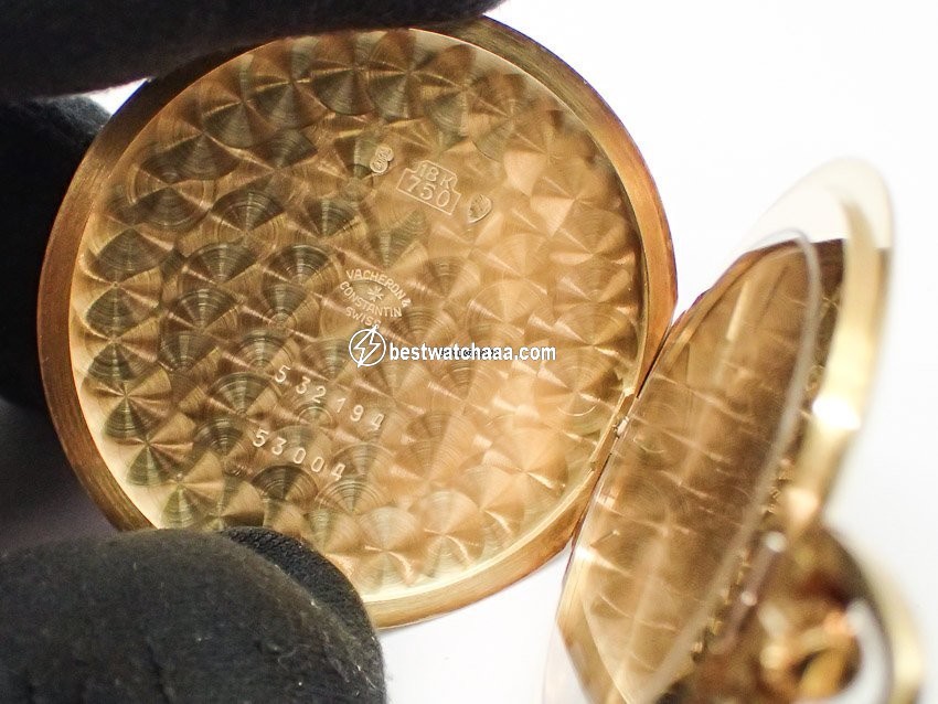 IMG_9081 Vacheron Constantin Mens watch Unisex Manual winding Yellow gold 53004 Replica 6