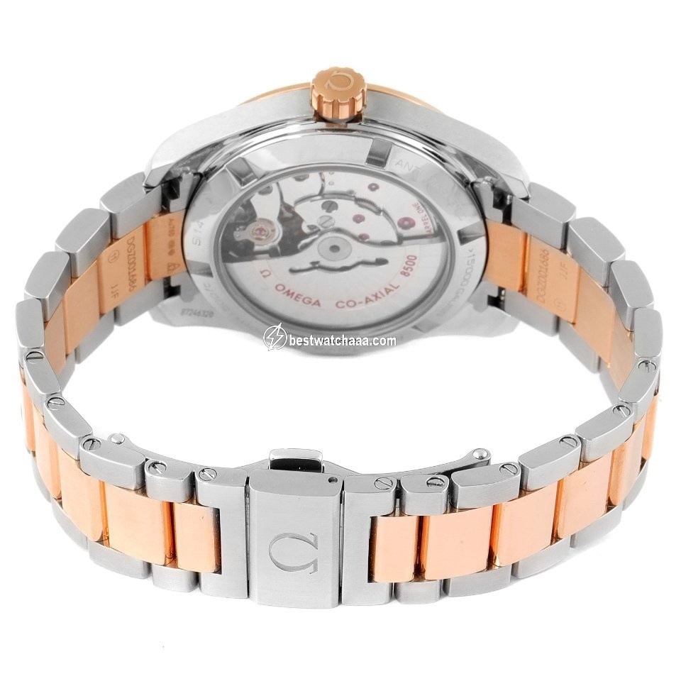 IMG_9081 Omega Seamaster Aqua Terra Womens watch Automatic Steel 231.25.39.21.55.001 Replica 6