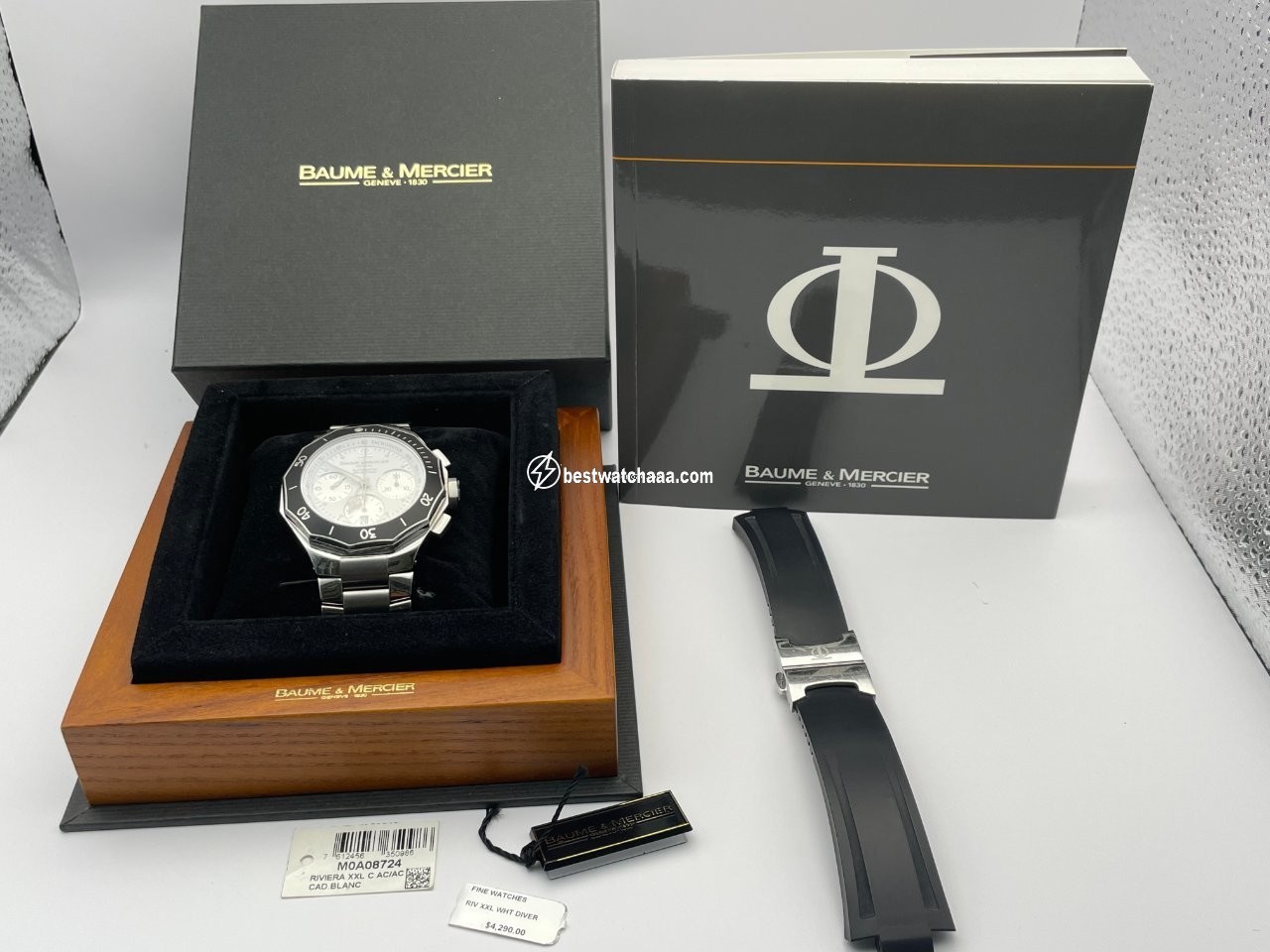 IMG_9081 Baume & Mercier Riviera Mens watch Unisex Automatic Steel MOA08724 Replica 6